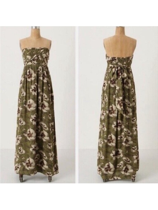 Anthropologie Dresses & Skirts - Anthropologie Edme & Esyllte Cultivated Maxi Dress Tropical Hawaiian